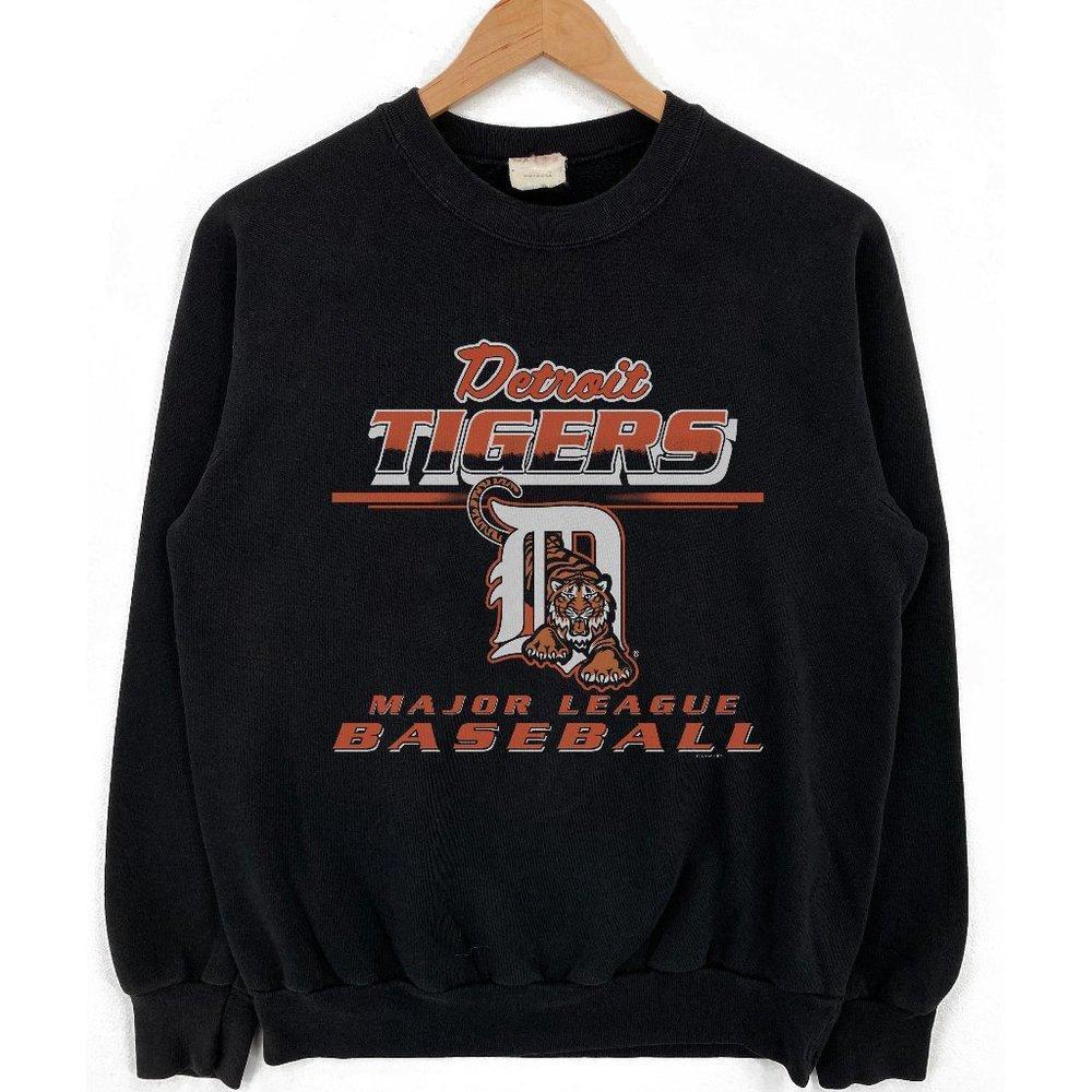 Detroit Tigers Black Sweatshirt